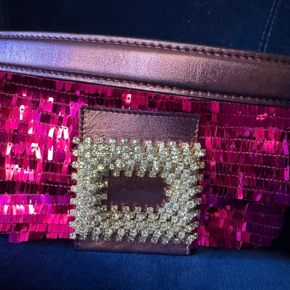 NWT: Stunning Gedebe Luxury Leather baguette - Picture 6 of 13